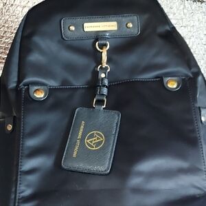 Adrienne Vittadini Elegant Black Backpack